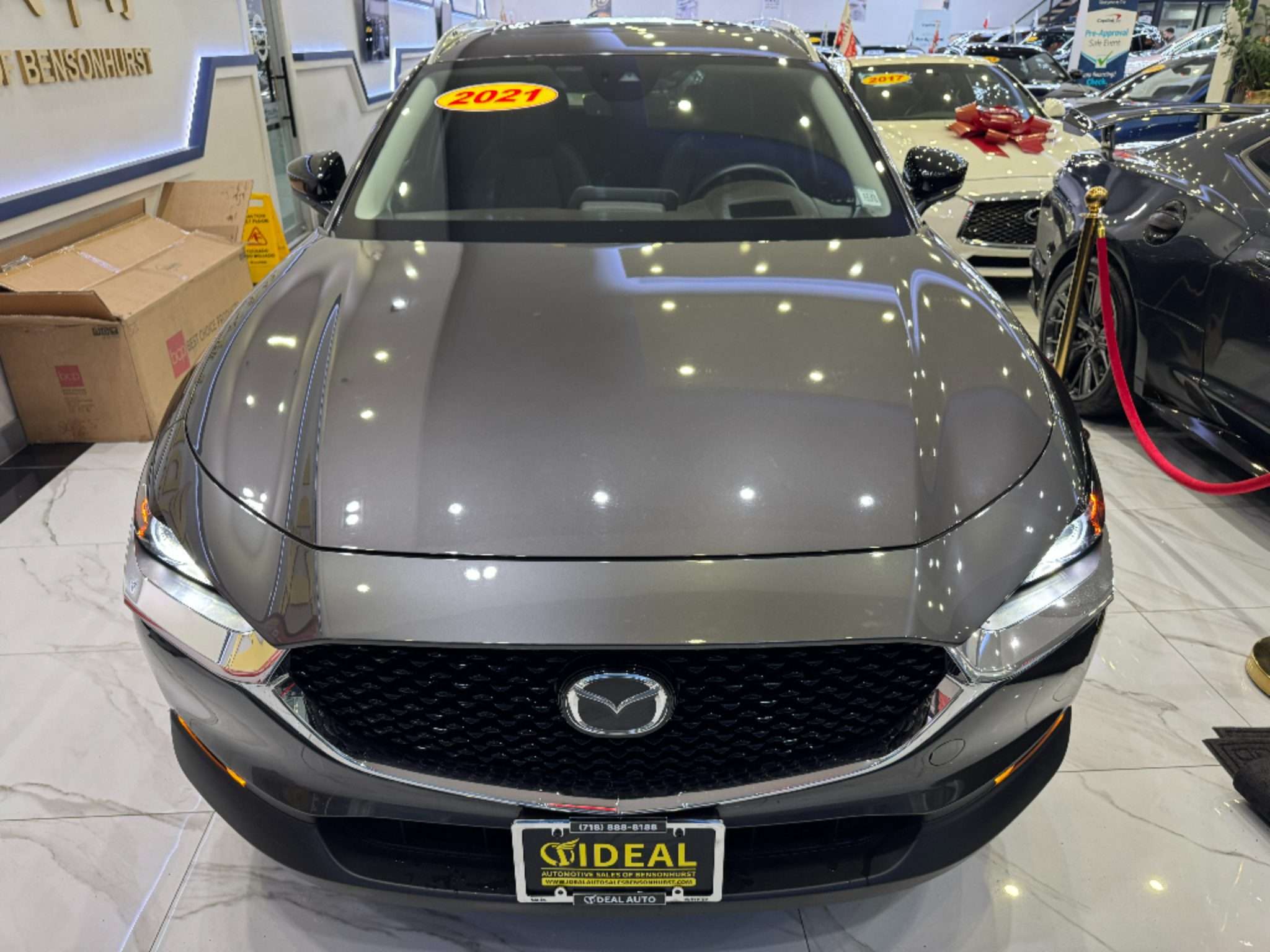 Used 2021 Mazda CX-30 front view for sale in Bensonhurst Brooklyn