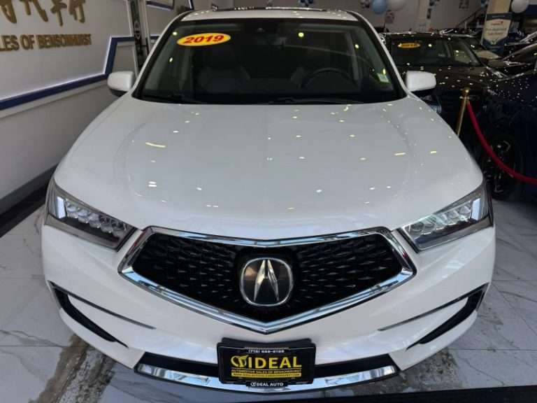 2019 Acura MDX SH-AWD for sale in Brooklyn NY front view at iDeal Auto Sales of Bensonhurst